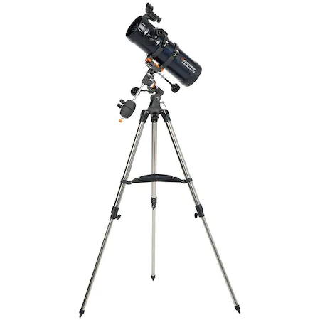 Telescop CELESTRON AstroMaster 114EQ Newt 190809, reflectorizant, negru