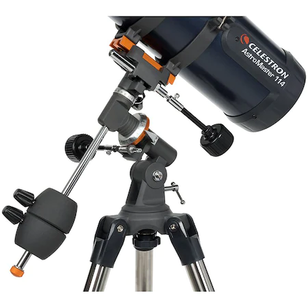 Telescop CELESTRON AstroMaster 114EQ Newt 190809, reflectorizant, negru