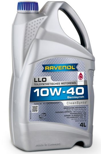 Ulei motor RAVENOL LLO 10W40 1112112-004, volum 4 litri, semi sintetic