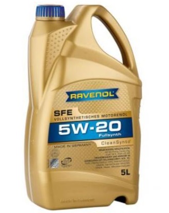 Ulei motor RAVENOL SFE 5W20 USVO Promo 4+1 1111110-A05, volum 5 litri, sintetic