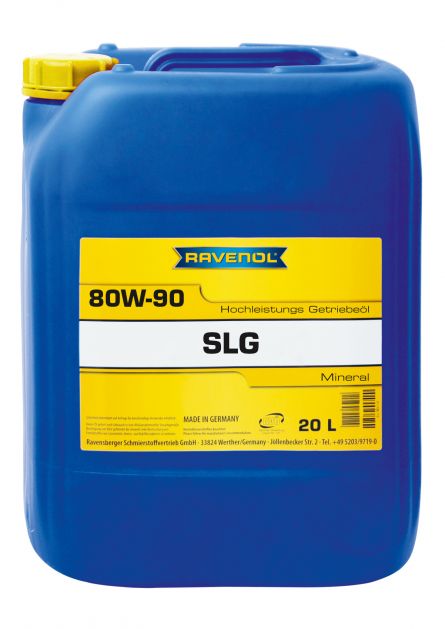Ulei transmisie manuala RAVENOL SLG 80W90 GL4/GL5 1223305-020, volum 20 litri, mineral