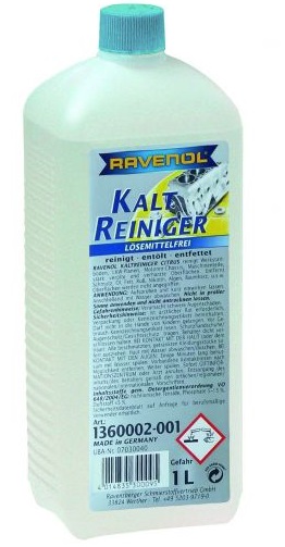 Solutie pentru curatare la rece RAVENOL Kaltreiniger losemittelfrei 1360002-001, volum 1 litru