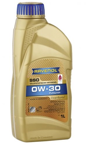 Ulei motor RAVENOL SSO 0W30 USVO 1111100-001, volum 1 litru, sintetic