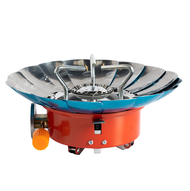 Aragaz camping pliabil MICUL FERMIER GF-2436, 145 x 145 x 120 mm, 2800 W, aprindere piezo