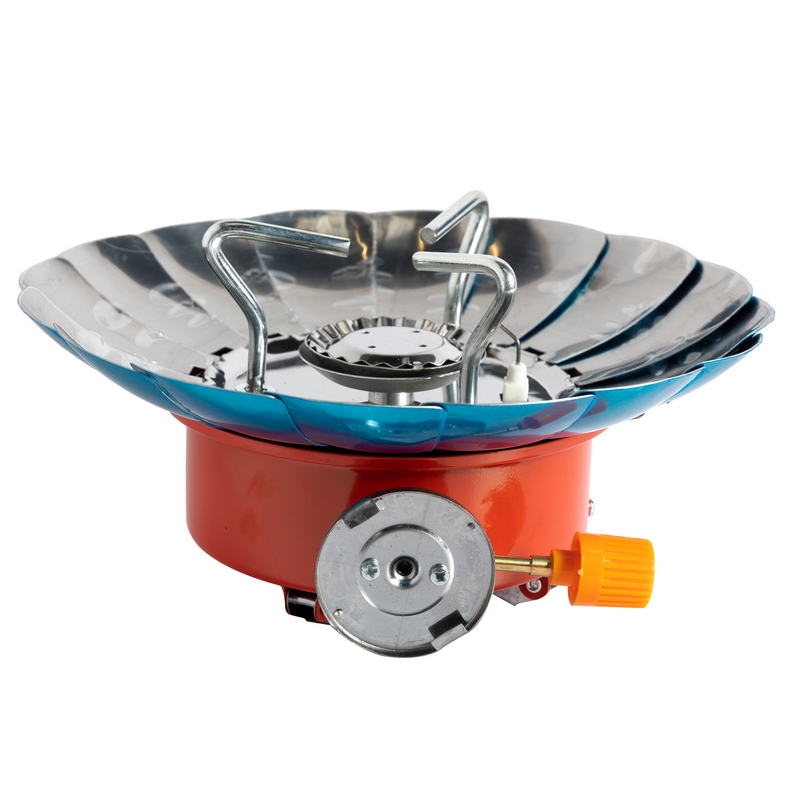 Aragaz camping pliabil MICUL FERMIER GF-2436, 145 x 145 x 120 mm, 2800 W, aprindere piezo