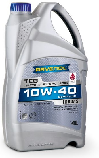 Ulei motor RAVENOL TEG 10W40 1132100-004, volum 4 litri, semi sintetic