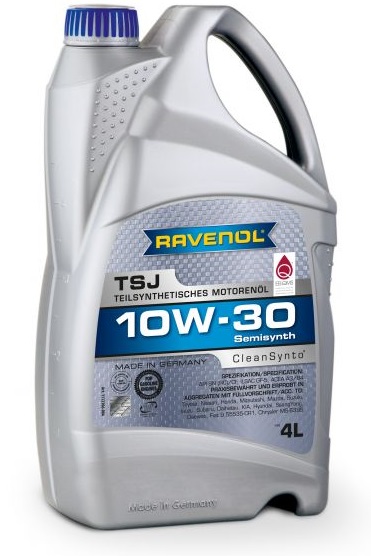 Ulei motor RAVENOL TSJ 10W30 1112106-004, volum 4 litri, semi sintetic