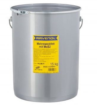Vaselina multifunctionala RAVENOL Mehrzweckfett mit MoS2 1340103-015, 15 kg