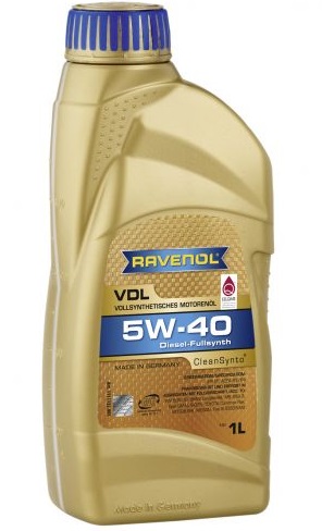 Ulei motor RAVENOL VDL 5W40 1111132-001, volum 1 litru, sintetic