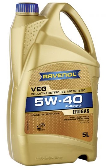 Ulei motor RAVENOL VEG 5W40 1131100-005, volum 5 litri, sintetic