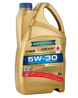 Ulei motor RAVENOL VMP 5W30 USVO Promo 4+1 1111122-A05, volum 5 litri, sintetic
