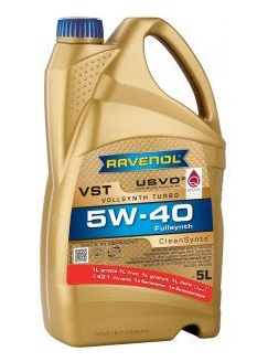 Ulei motor RAVENOL VST 5W40 USVO Promo 4+1 1111136-A05, volum 5 litri, sintetic