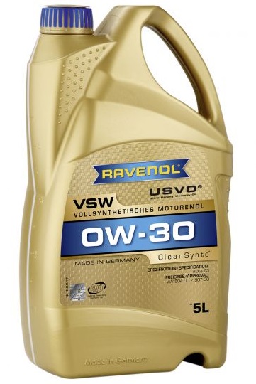 Ulei motor RAVENOL VSW 0W30 USVO 1111106-005, volum 5 litri, sintetic