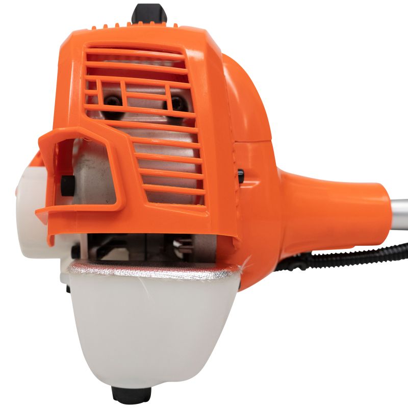 Motocoasa de umar RURIS RR 240 Bravo, motor benzina Khumma, 2 timpi, 24 CC, 1 CP, diametru taiere 255 mm, ham, autocut, cutit 2 dinti