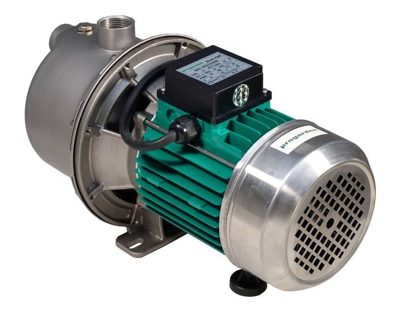 Pompa de suprafata ProGARDEN TSSGJ3.2-35-48/500, 1 inch, solar, 500W/48V, MPPT, fara PFV, 35 m, 3.2 mch, inox, apa curata