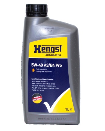 Ulei motor HENGST A3/B4 PRO 5W50 H550A3B4PRO/1, volum 1 litru