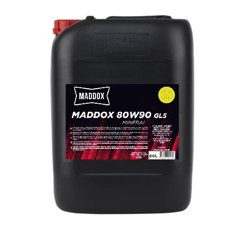 Ulei transmisie MADDOX 80W90 GL5 MDX80W90GL5/20, volum 20 litri, mineral