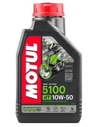 Ulei motor 4T MOTUL 5100 10W50 MA2 Ester 104074, volum 1 litru, semi sintetic
