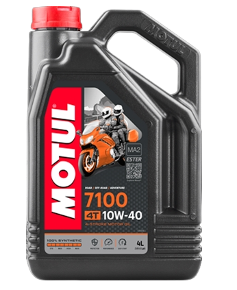 Ulei motor 4T MOTUL 7100 10W40 MA2 Ester 104092, volum 4 litri, sintetic