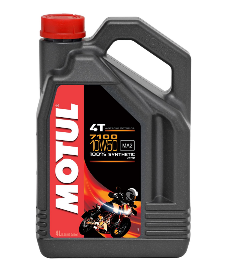 Ulei motor 4T MOTUL 7100 10W50 MA2 104098, volum 4 litri, sintetic