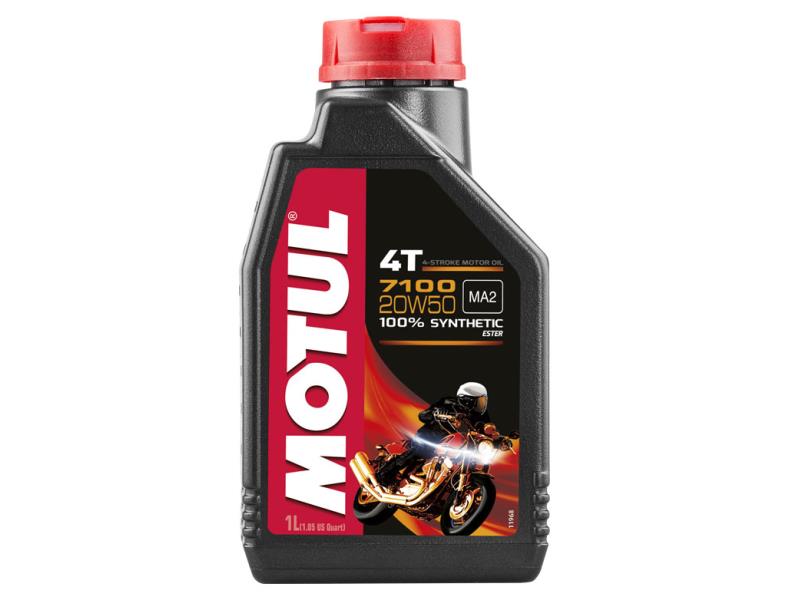 Ulei motor 4T MOTUL 7100 20W50 MA2 Ester 104103, volum 1 litru, sintetic