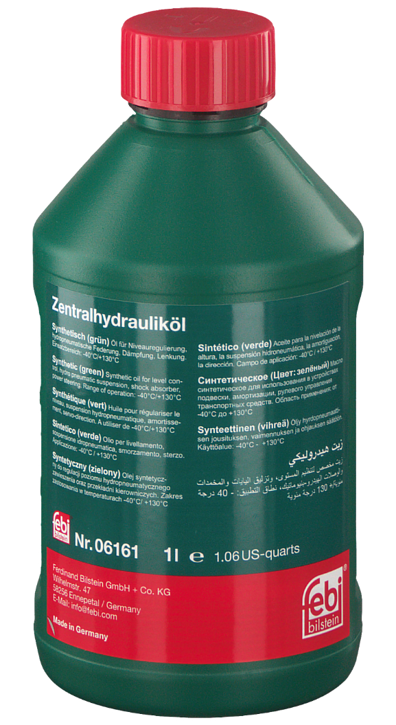 Ulei hidraulic FEBI BILSTEIN 06161, volum 1 litru, pentru servodirectie, verde, sintetic