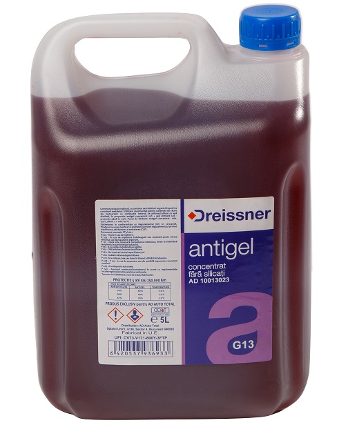 Antigel DREISSNER G13 AD 10013023, volum 5 litri, concentrat