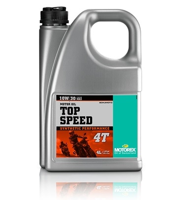 Ulei motor MOTOREX Top Speed 4T 10W30 MTR 304968, volum 4 litri, sintetic