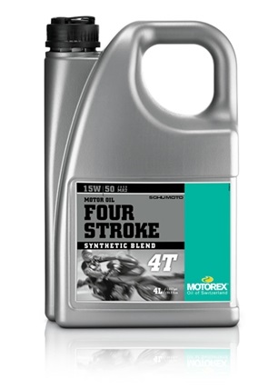 Ulei motor MOTOREX Four Stroke 4T 15W50 MTR 306225, volum 4 litri, sintetic