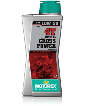 Ulei motor MOTOREX Cross Power 4T 10W50 MTR 308241, volum 1 litru, sintetic