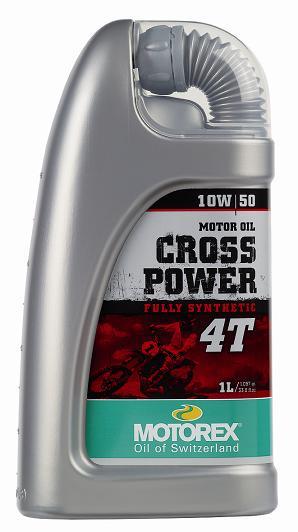 Ulei motor MOTOREX Cross Power 4T 10W50 MTR 308241, volum 1 litru, sintetic