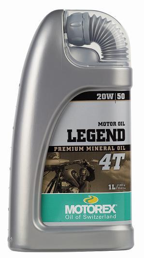 Ulei motor MOTOREX Legend 4T 20W50 MTR 308247, volum 1 litru, mineral