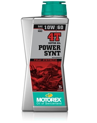 Ulei motor MOTOREX Power Synt 4T 10W60 MTR 308252, volum 1 litru, sintetic