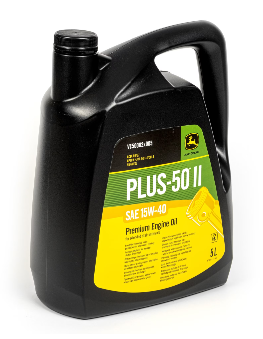 Ulei motor JOHN DEERE Plus-50 II 15W40 E9 VC50002X005, volum 5 litri, mineral