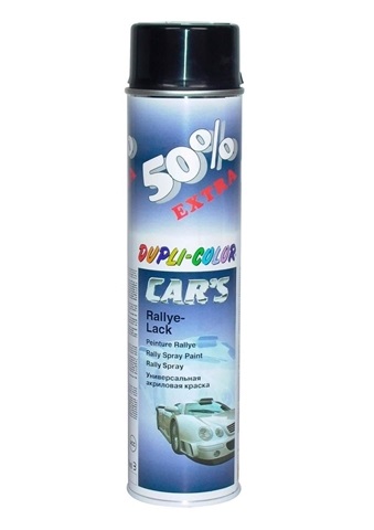 Spray vopsea auto DUPLI-COLOR 313101, negru, lucios, 600 ml