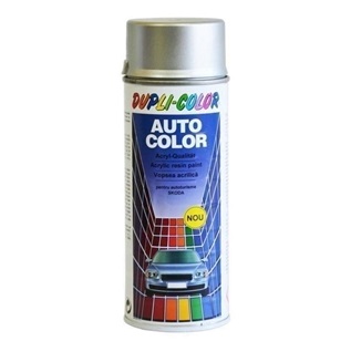 Spray vopsea auto DUPLI-COLOR 350503, argintiu diamant 9102, retus auto, metalizata, 350 ml
