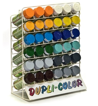 Stand prezentare cu 36 spray-uri vopsea auto DUPLI-COLOR 315026