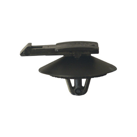 Set 15 agrafe auto RESTAGRAF A11178 CSNBB, diametru 6.5 - 6,7 mm, plastic, negru