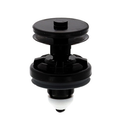 Set 10 agrafe auto RESTAGRAF A11264, 8.2 mm, plastic, negru, pentru panouri usi