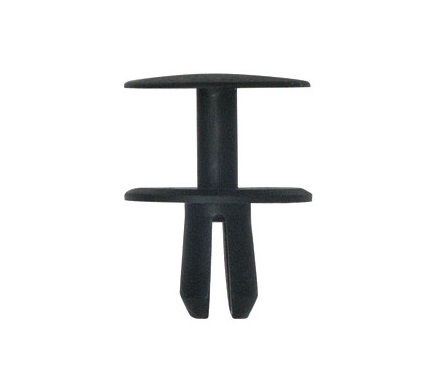 Set 10 agrafe auto RESTAGRAF A11619, 5.7 - 6.6 mm, plastic, negru