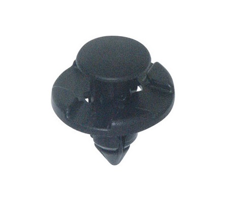 Set 10 agrafe auto RESTAGRAF A11772, 8 mm, plastic, negru