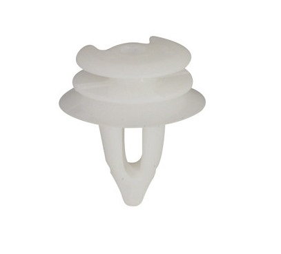 Set 12 clipsuri auto RESTAGRAF A12659, 8 mm, plastic, alb, pentru fixare panouri usi