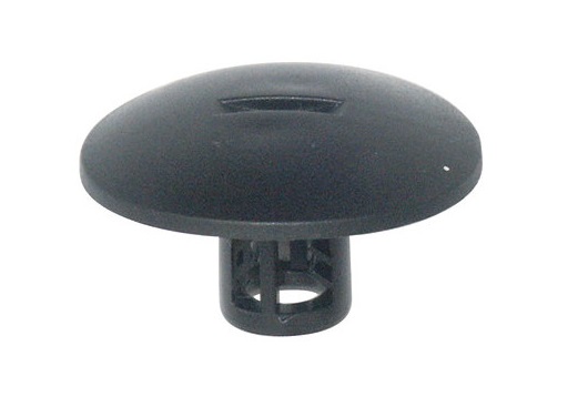 Set 12 clipsuri auto RESTAGRAF A1232, 30 mm, plastic, negru