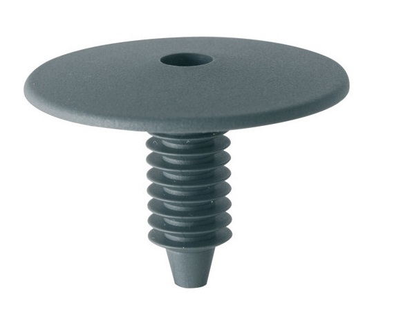 Set 12 clipsuri auto RESTAGRAF A1234, 39.5 mm, plastic, negru, cu filet