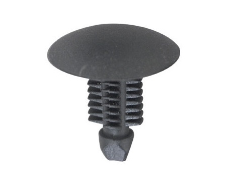 Set 12 clipsuri auto RESTAGRAF A1352, 8 mm, plastic, negru, pentru fixare elemente interioare