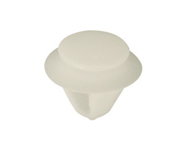 Set 15 clipsuri auto RESTAGRAF A10455, 8.2 mm, plastic, alb, pentru fixare elemente interioare