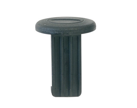 Set 6 clipsuri auto RESTAGRAF A11404, 1/4, plastic, negru, pentru fixare protectii motor
