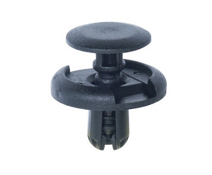 Set 6 nituri auto RESTAGRAF A11782, 7 mm, plastic, negru, pentru fixare protectii aripi