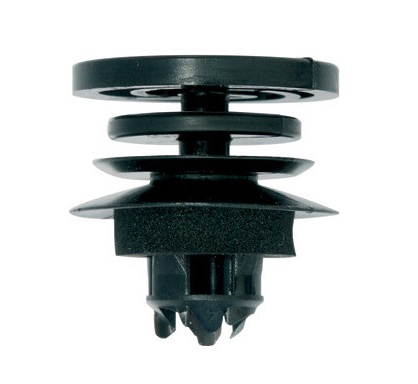 Set 6 clipsuri auto RESTAGRAF A10302, 10.2 mm, plastic, negru, pentru fixare panouri usi
