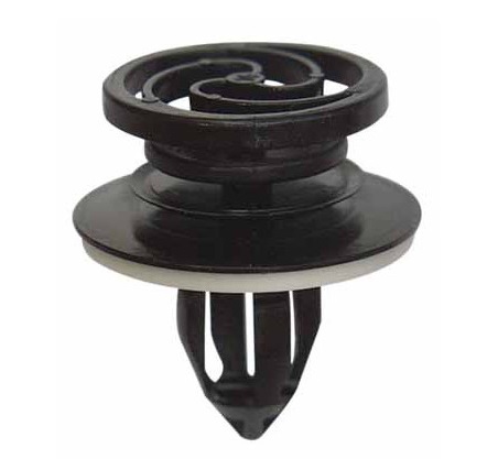 Set 6 clipsuri auto RESTAGRAF A10628, 10 mm, plastic, negru, pentru fixare panouri usi